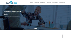 Desktop Screenshot of novarh.com.br